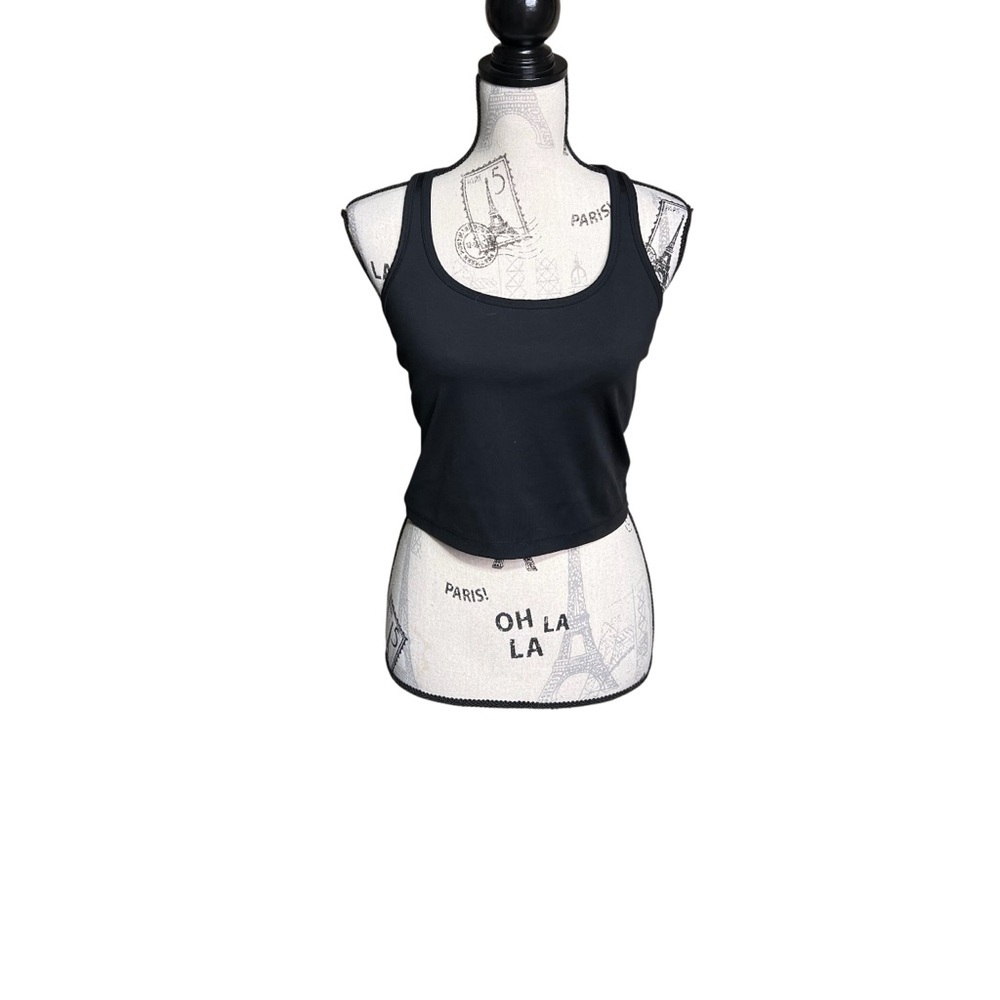 Calvin Klein‎ Black Fitted Sports Bra Tank